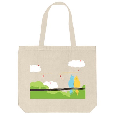Tote Bags - Love Birds